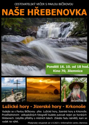 Naše hřebenovka: Lužické hory – Jizerské hory – Krkonoše