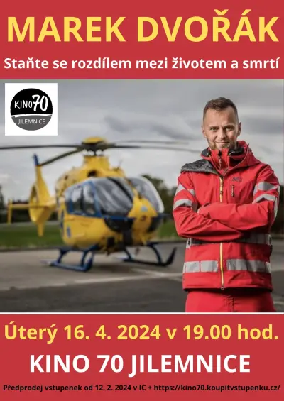 MAREK DVOŘÁK: Staňte se rozdílem mezi životem a smrtí MAREK DVOŘÁK: Staňte se rozdílem mezi životem a smrtí